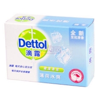 滴露薄荷冰爽健康香皂