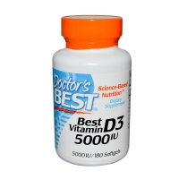 Doctor's Best维生素D3软胶囊 