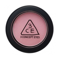 3ce 单色腮红 珠光淡桃粉色