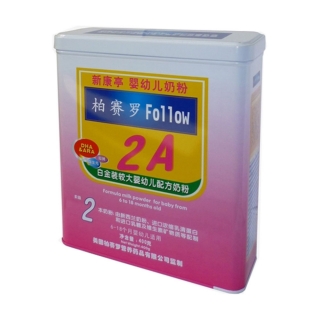 柏赛罗白金装较大婴幼儿配方奶粉2段