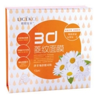 丽颜世家洋甘菊舒缓柔肤3D菱纹面膜