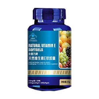 葆宁之家天然维生素E软胶囊