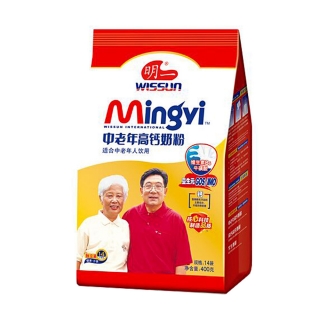 明一中老年高钙奶粉
