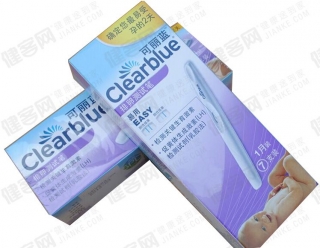 可丽蓝Clearblue笑脸排卵试纸测试棒7支装排卵期半定量N1