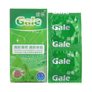 佳乐安全套薄荷香型12片装