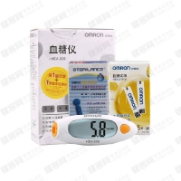 欧姆龙血糖仪 hea-232家用正品血糖试纸25/50条测试条230/231/232