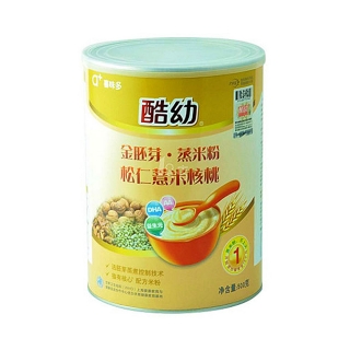 酷幼 金胚芽 蒸米粉松仁薏米核桃1段