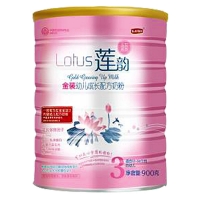 莲韵 玉女系列金装幼儿成长配方奶粉3段