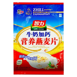智力牛奶加钙营养燕麦片