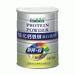 欧莱氏强化钙铁锌蛋白质粉