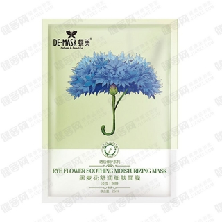 蝶美黑麦花舒润细肤面膜