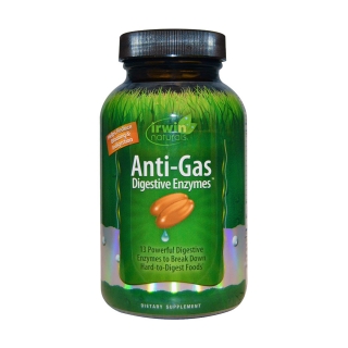 Irwin Naturals Anti-Gas Digestive Enzymes(120粒)