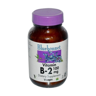 Bluebonnet Nutrition 维生素B-2胶囊(100粒)