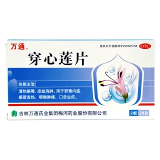 穿心莲片(万通)