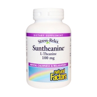 Natural Factors Suntheanine L-茶氨酸咀嚼片(100毫克 120粒)