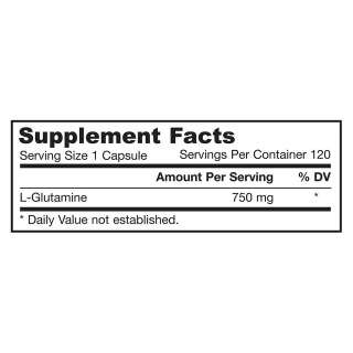 Jarrow Formulas L-Glutamine(750毫克 200粒)
