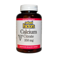 Natural Factors 柠檬酸钙片(350毫克 210片)