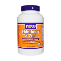 Now Foods Elderberry & Zinc 150 Lozenges