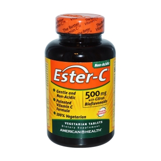 American Health Ester-C 500毫克 含柑橘生物类黄酮(150粒)