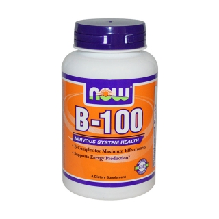 Now Foods 维生素B-100胶囊 120粒