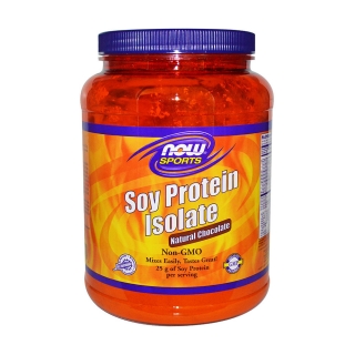 Now Foods Soy Protein Isolate Natural Chocolate
