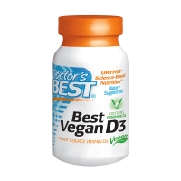 Doctor's Best 维生素D3素食片(120片)