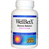 Natural Factors WellBetX Glucose Balance(180片)