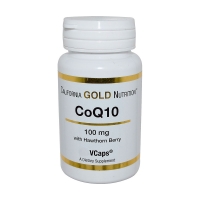 California Gold Nutrition 辅酶Q10素食胶囊(100mg*120粒) 