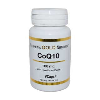 California Gold Nutrition 辅酶Q10素食胶囊(100mg*120粒) 