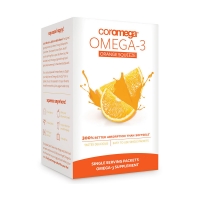 Coromega Omega3营养补充口服液 甜橙味90包(2.5克)