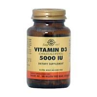 Solgar 维生素D3(5000IU 120粒)