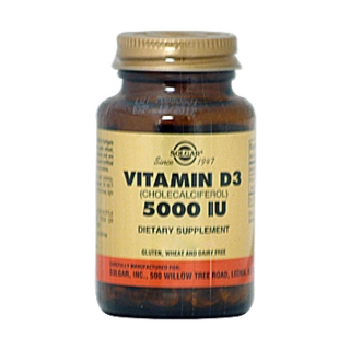 Solgar 维生素D3(5000IU 120粒)