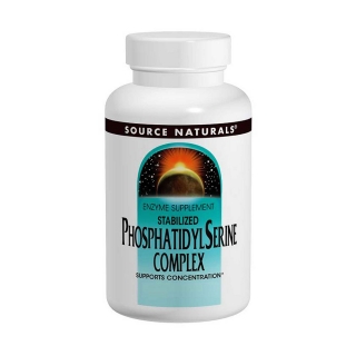 Source Naturals 稳定磷脂酰丝氨酸复合胶囊(500mg 120粒)