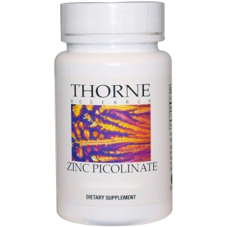 Thorne Research 吡啶甲酸锌胶囊 150粒