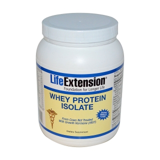 Life Extension Whey Protein Isolate(天然香草风味 300克)