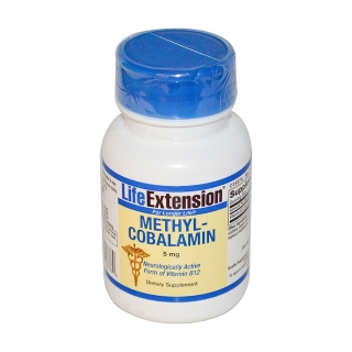 Life Extension Methyl-Cobalamin(5毫克 100粒)