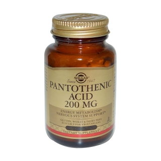 solgar维生素b5片200毫克200片