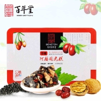 东阿百年堂即食红枣阿胶糕300g阿胶块熬制固元膏