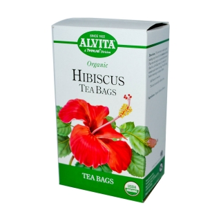 Alvita Teas 有机木槿茶袋(90克)