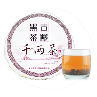 天方茶叶 安徽古黟黑茶(千两茶 550克)