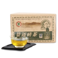 中茶牌 景迈砖茶 普洱生茶(250克)