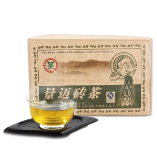 中茶牌 景迈砖茶 普洱生茶(250克)