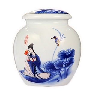 醉品特级炭焙安溪铁观音青花瓷罐装