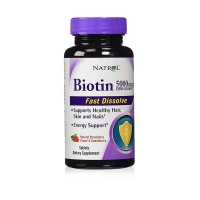 NATROL Biotin 养发防脱发维生素H片剂(草莓味 500片)