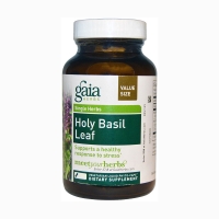 Gaia Herbs 圣罗勒叶提取物素食液体胶囊(120粒)