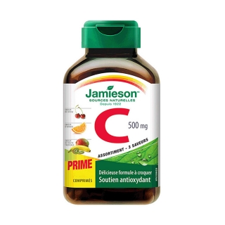Jamieson 天然维生素C咀嚼片(60片)