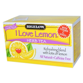 Bigelow I Love Lemon Herb Tea(25包)