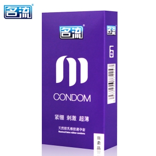 名流天然乳胶橡胶避孕套(紫色爆品组合)