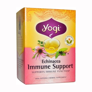 Yogi Tea Echinacea Immune Support(不含咖啡因 48包)