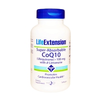 Life Extension 超级吸收辅酶Q10软胶囊(含D-柠檬烯 120粒)